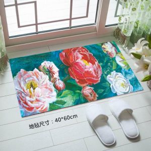 Peony Floor Mat