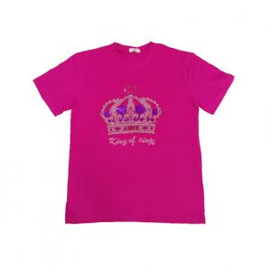 Crown gold stamping (Pink)