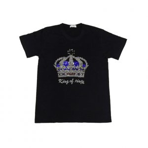 Crown gold stamping (Black)