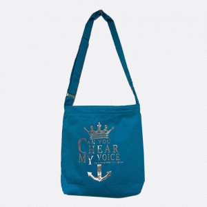 Hear the voice of God Shoulder bag